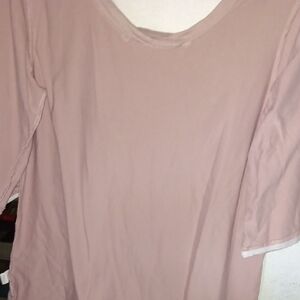 Moral Fiber Soft Pink Short Sleeve Top